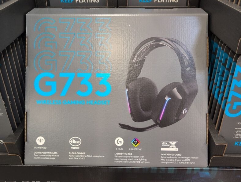 Logitech G733 Wireless Over-Ear Gaming Headset at Costco