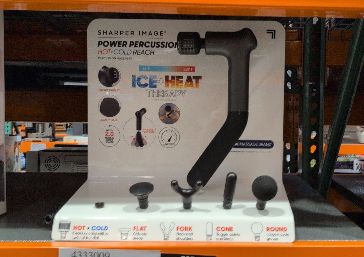 Massager Sharper Image Hot and Cold Reach at Costco