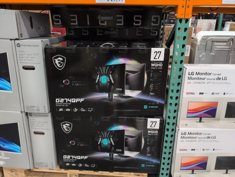 Msi 27" Wohd 170hz Ims G-sync Compatible Ips Gaming Monitor at Costco