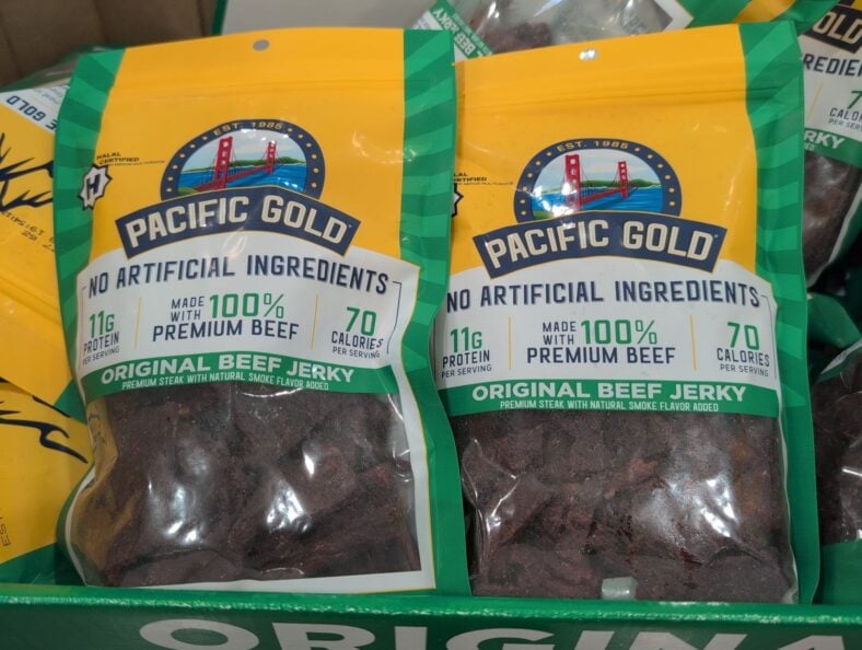 Pacific Gold Halal Beef Jerky at Costco