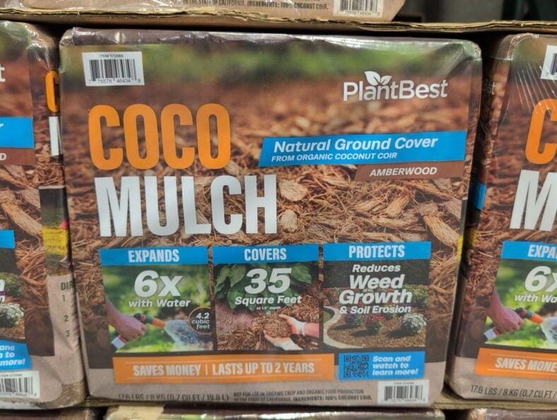 PlantBest Coco Mulch Expanding Block 2pk at Costco