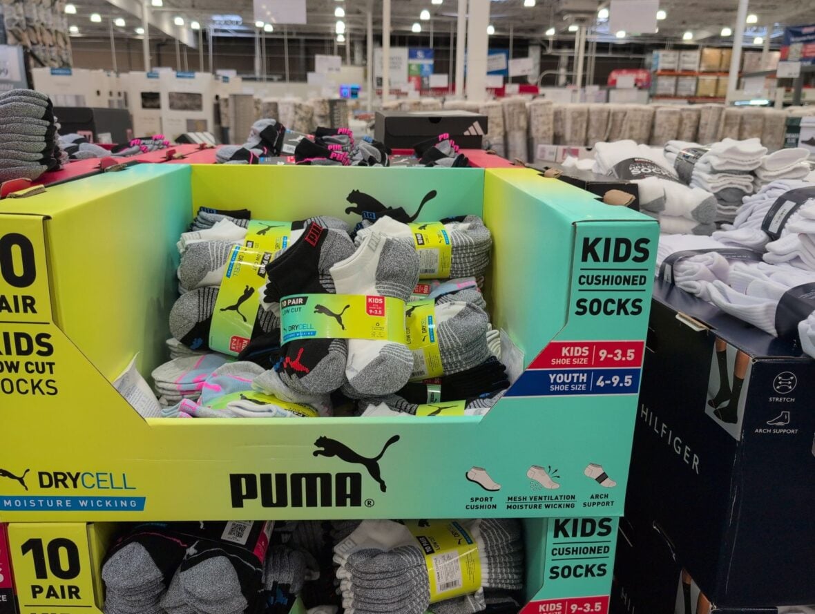 Puma Youth No Show Sock 10pr at Costco