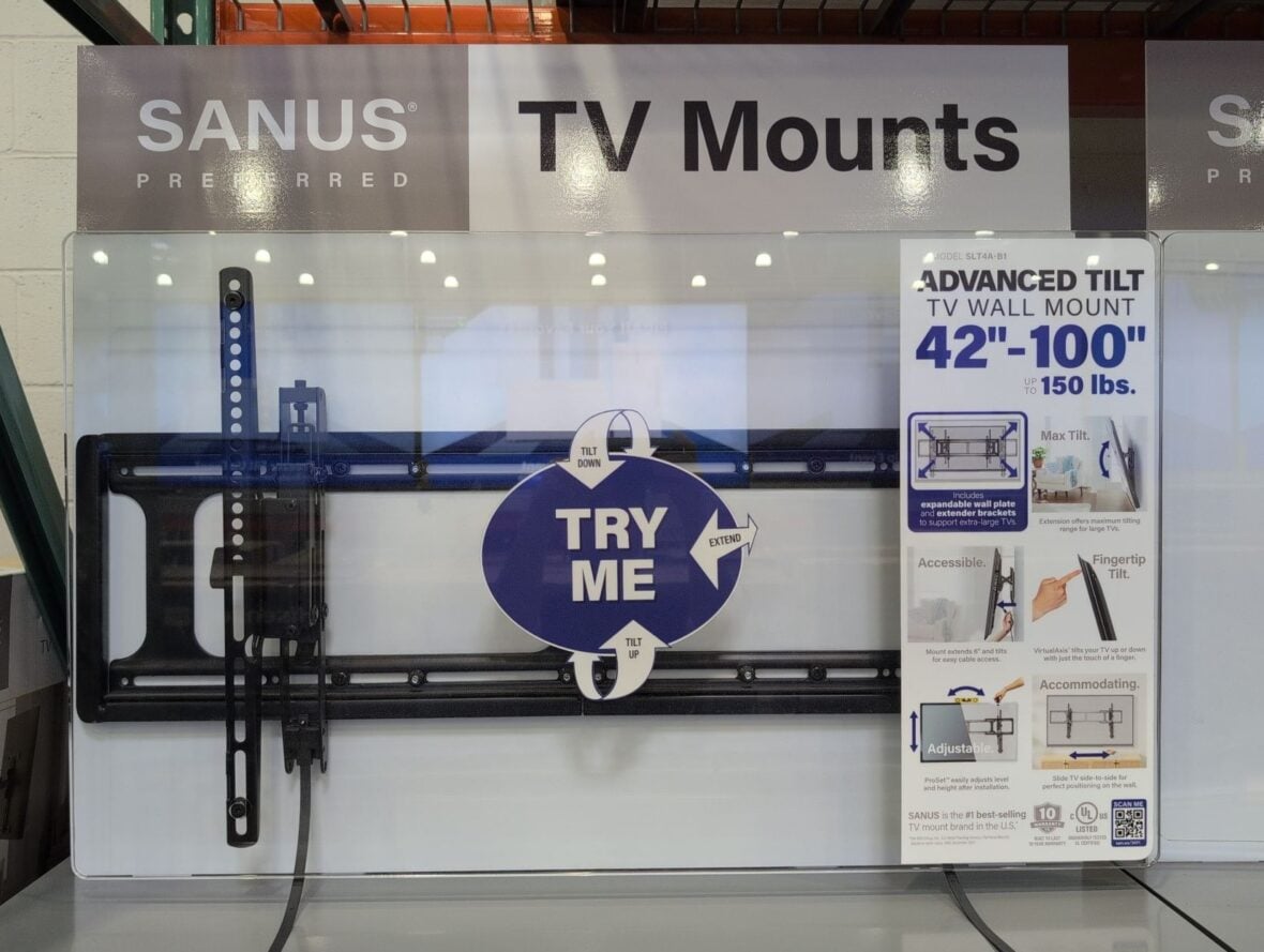 Sanus Preferred Advanced Tilt TV Wall Mount at Costco