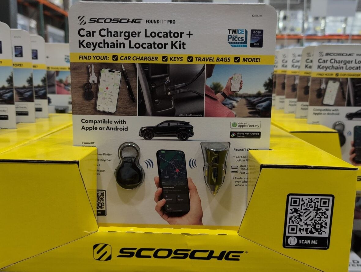 Scosche FoundIT Pro Car Charger Locator + Keychain Locator Kit at Costco
