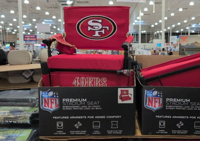 Stadium Seat San Francisco 49ers Logo Brands at Costco