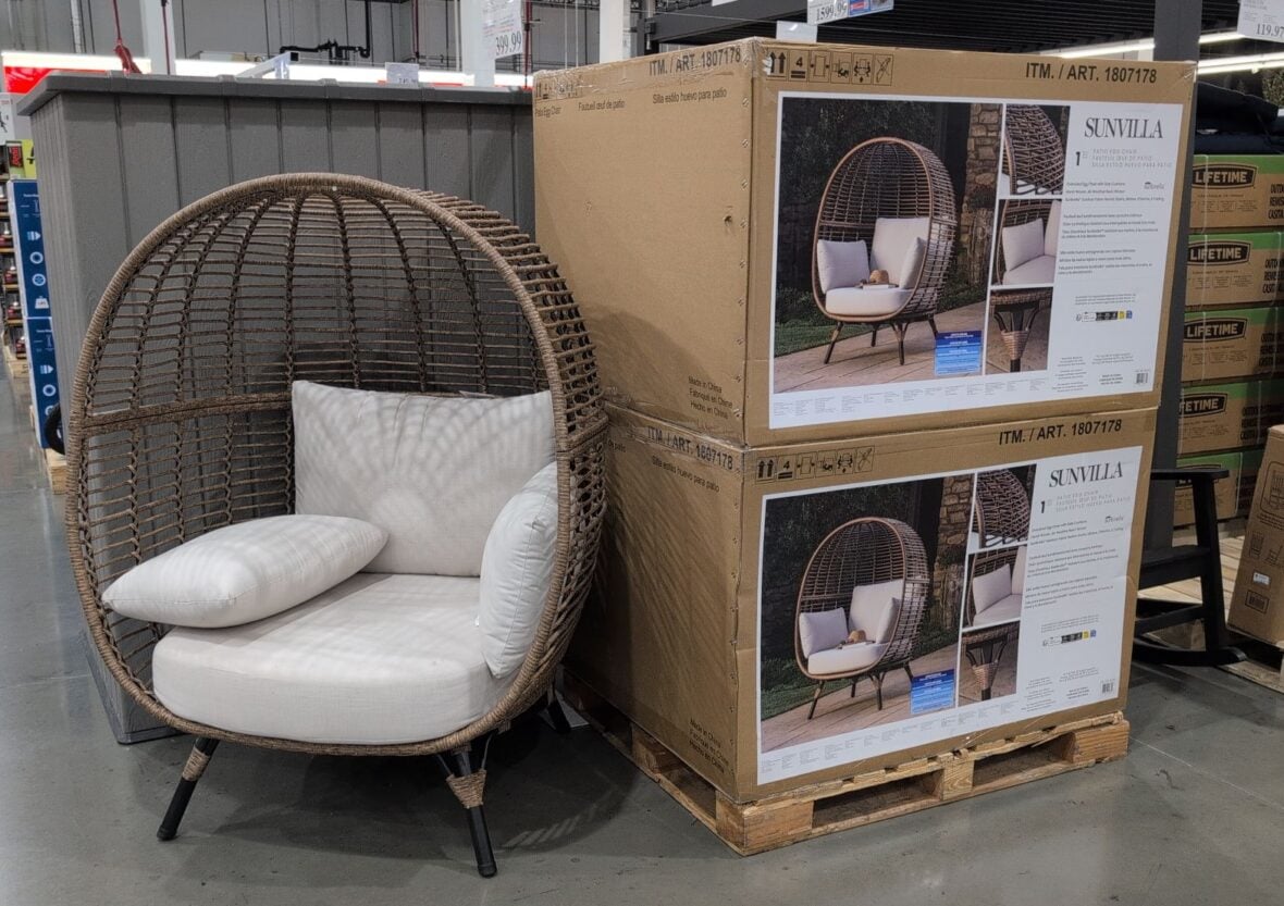 Sunvilla Egg Style Chair at Costco
