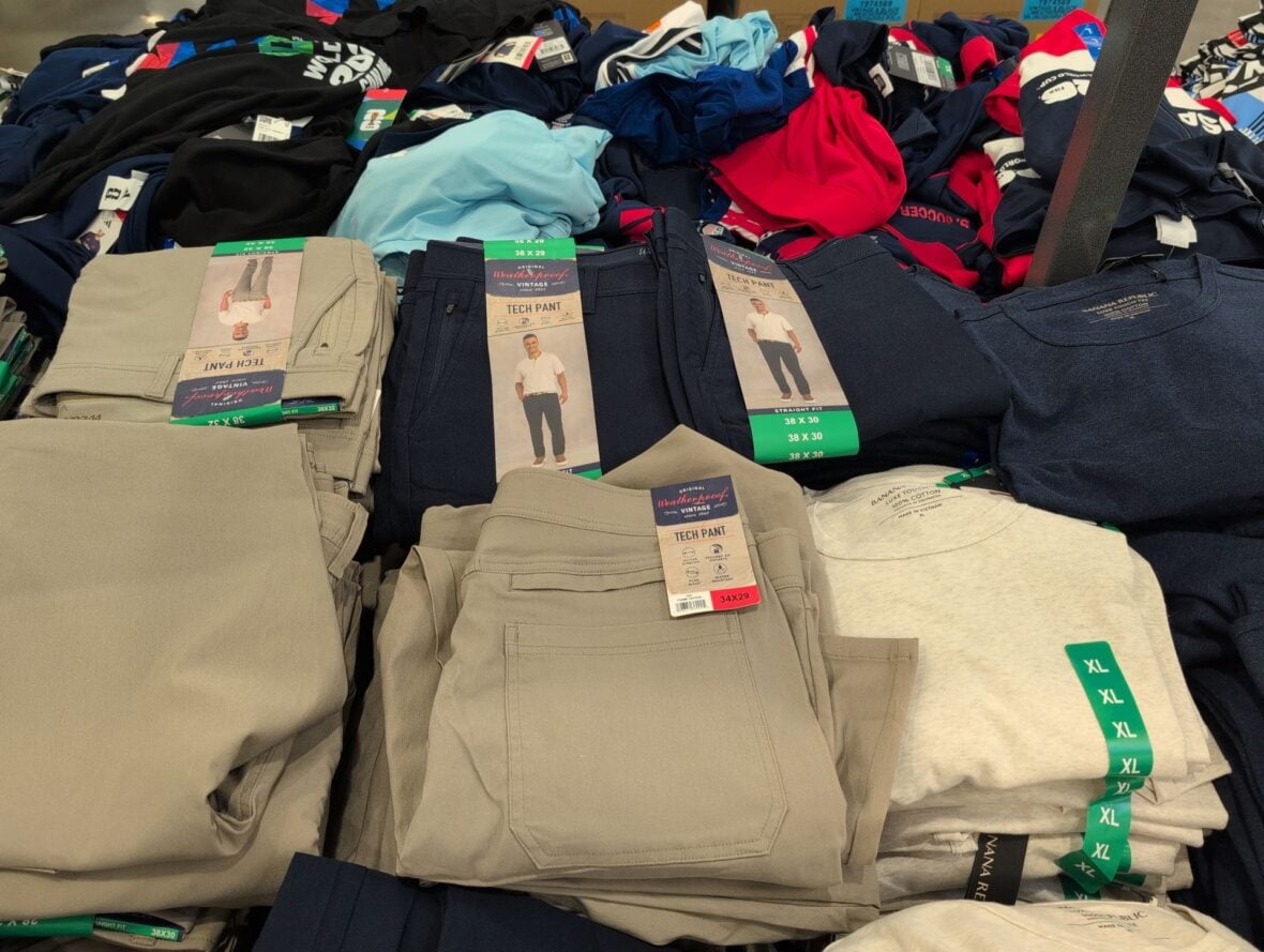 Weatherproof Vintage Men's Tech Pant 80ate Iodymho at Costco