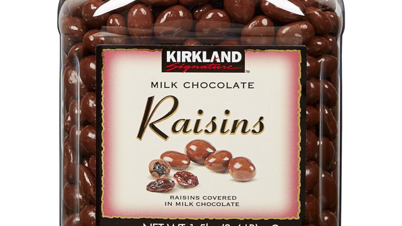 Kirkland Signature Milk Chocolate Raisins