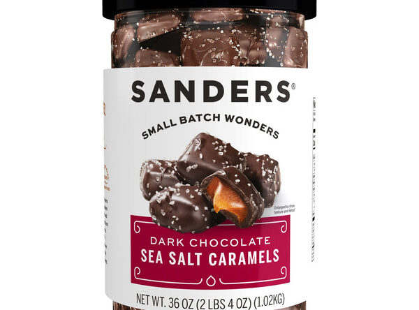 Sanders Dark Chocolate Seal Salt Caramels