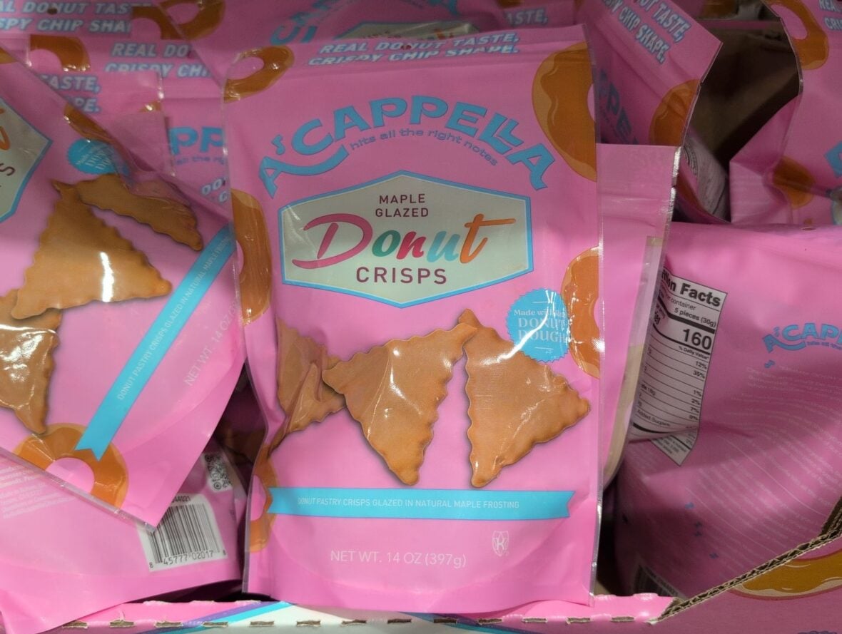 A'Cappella Maple Glazed Donut Crisps at Costco