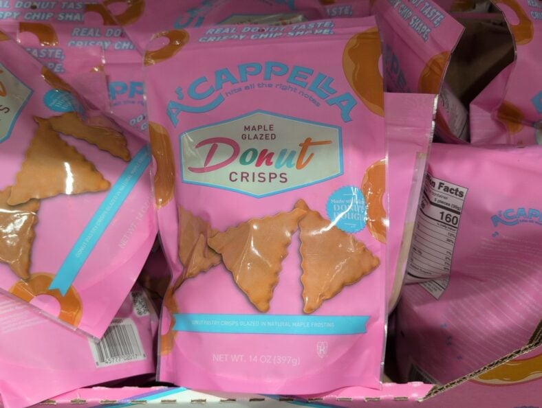 A'Cappella Maple Glazed Donut Crisps at Costco