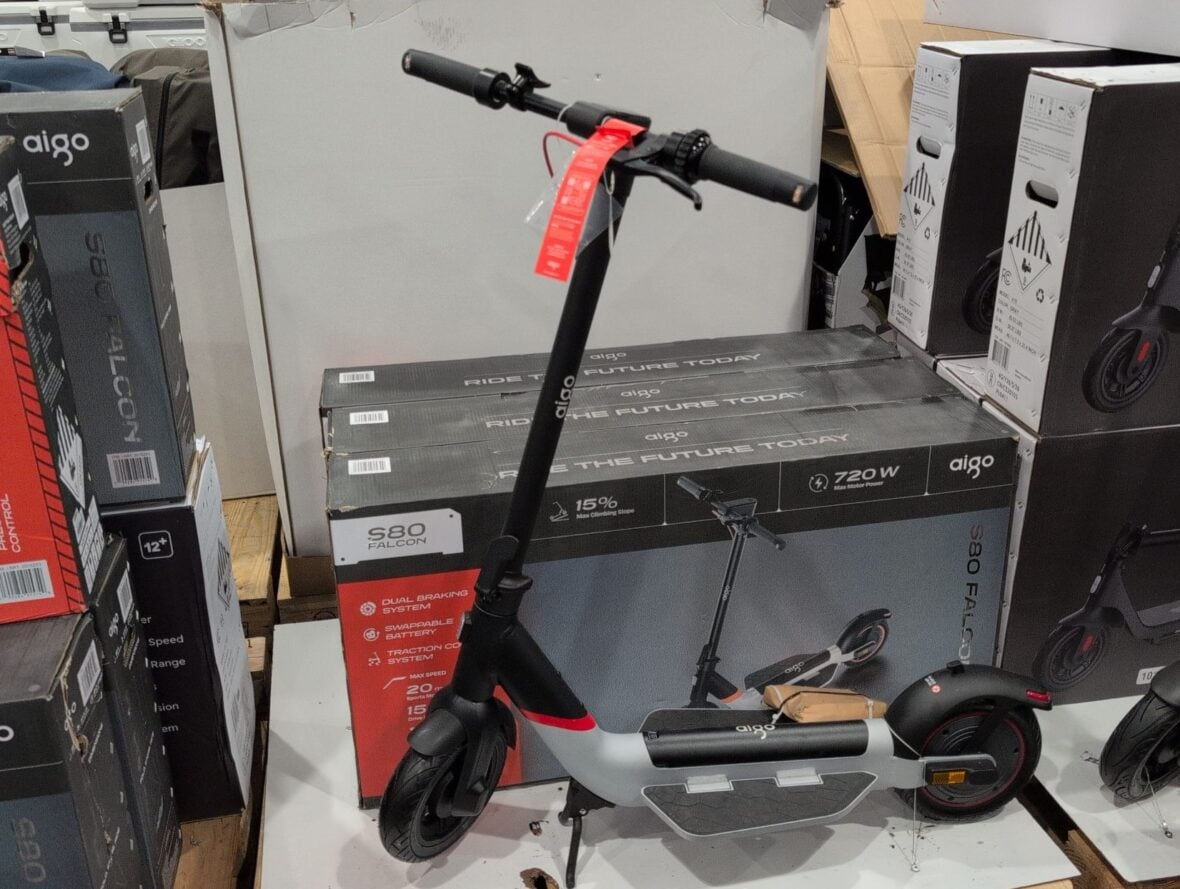 Aigo S80 Falcon Electric Scooter at Costco