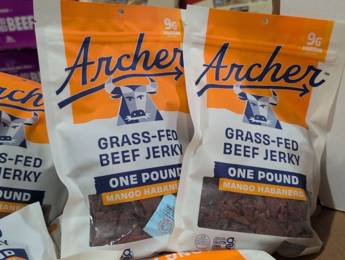 Archer Mango Habanero Beef Jerky at Costco