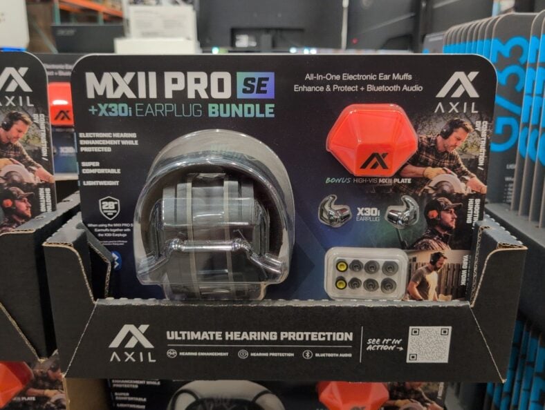 AXIL MX Pro II SE Earmuffs with X30i Earplug Bluetooth at Costco