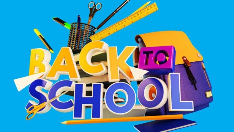 back to school sign / costco classroom supplies