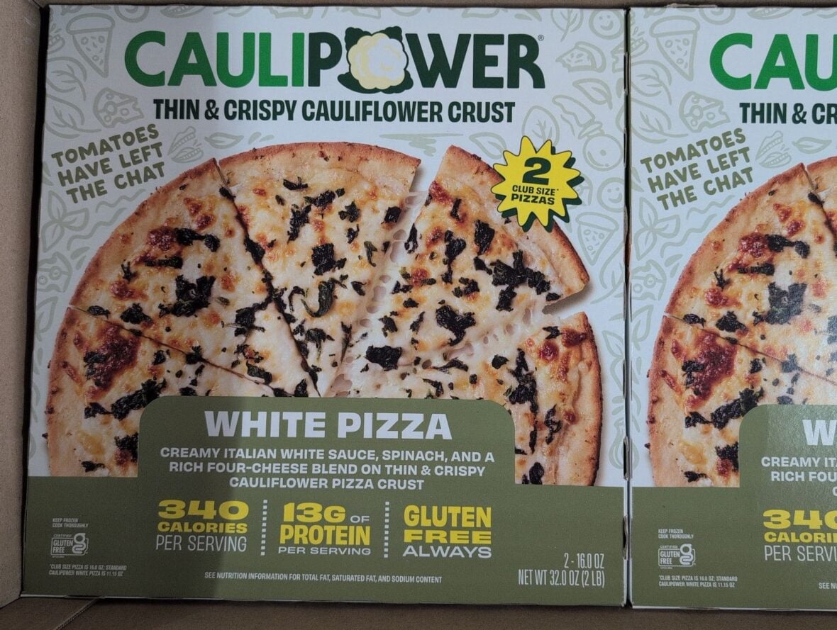 CAULIPOWER White Pizza at Costco