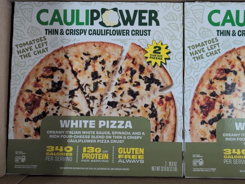 CAULIPOWER White Pizza at Costco