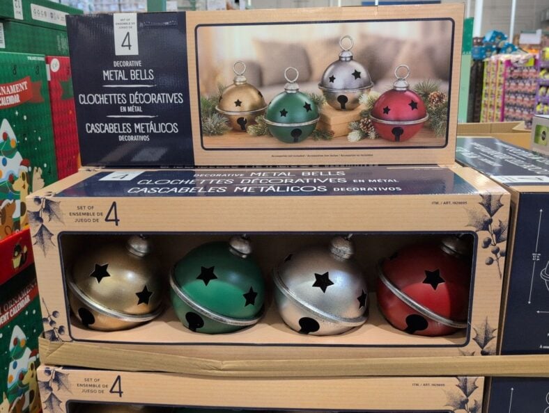 Decorative Metal Bells Set of 4 at Costco