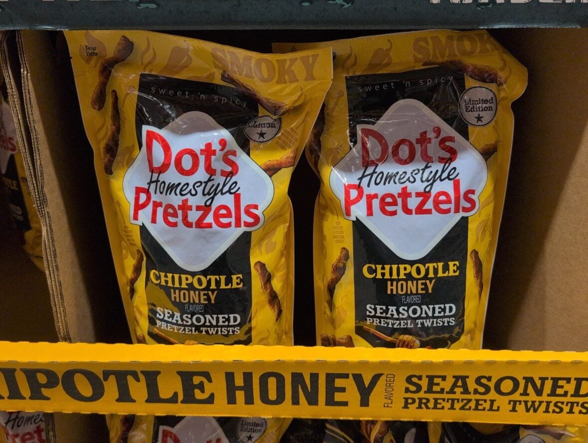 Dot's Homestyle Pretzels Chipotle Honey Seasoned Pretzel Twists at Costco