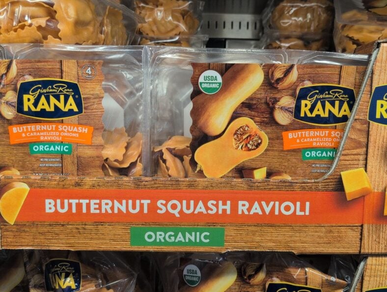 Giovanni Rana Organic Butternut Squash Ravioli at Costco