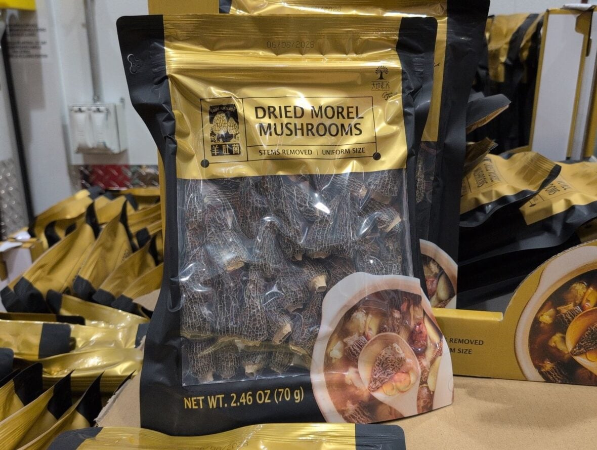 Grace of Earth Dried Morel Mushrooms at Costco