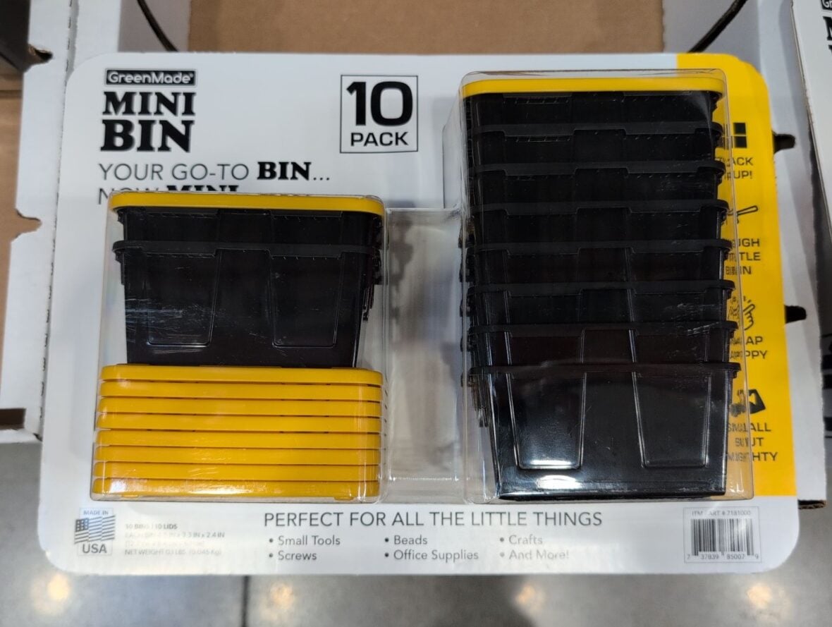 GreenMade Mini Bin 10 Pack at Costco