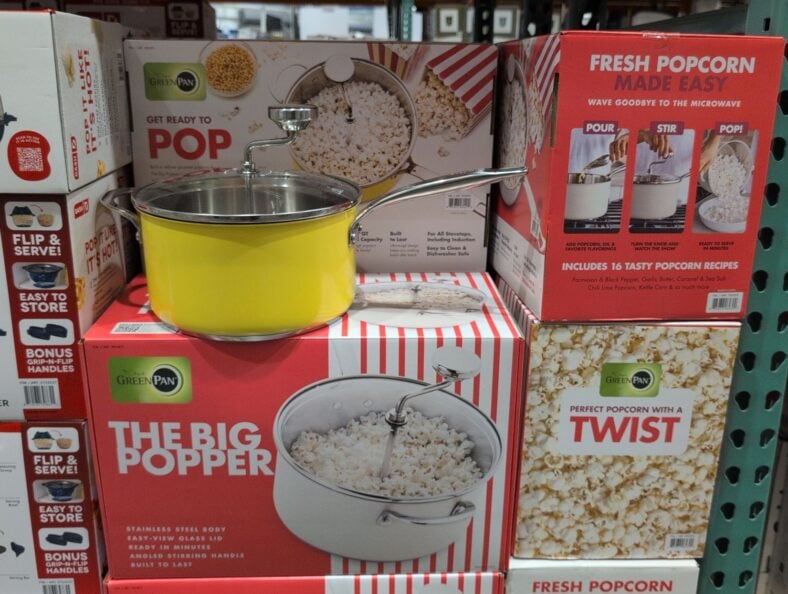 GreenPan The Big Popper Popcorn Popper at Costco