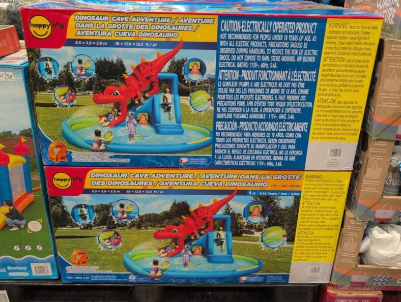 Happy Hop Dinosaur Cave Adventure Waterpark at Costco