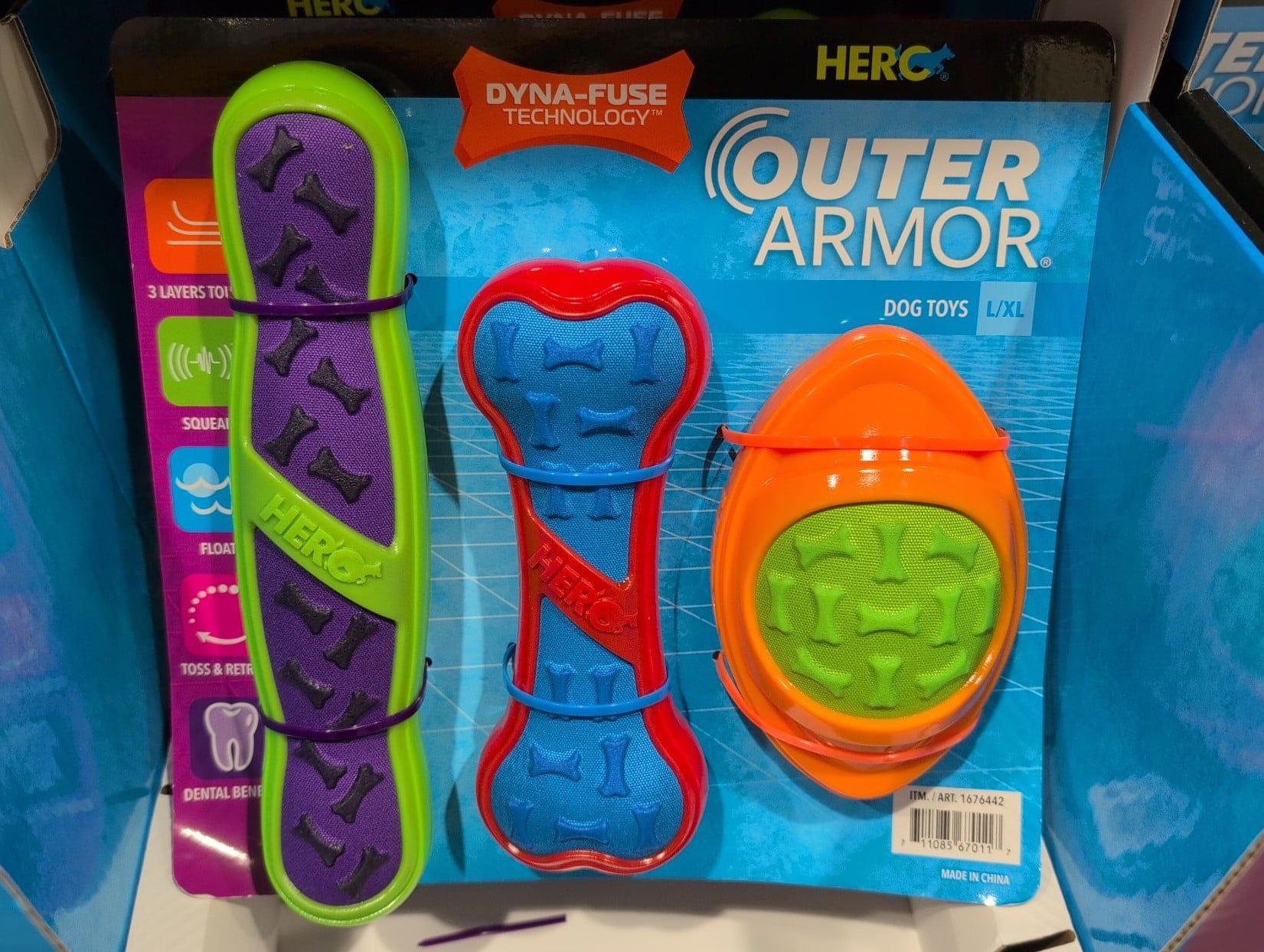 New Product: Hero Outer Armor Dog Toys