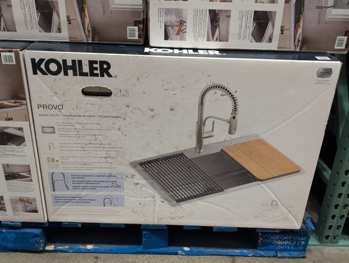 Kohler Provo Sink Kit at Costco