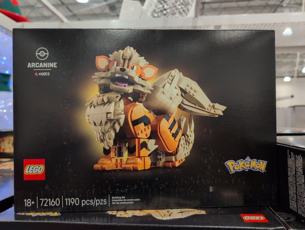 LEGO Pokemon Arcanine at Costco