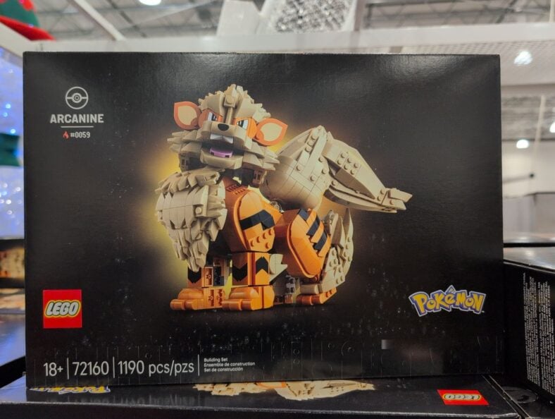 LEGO Pokemon Arcanine at Costco