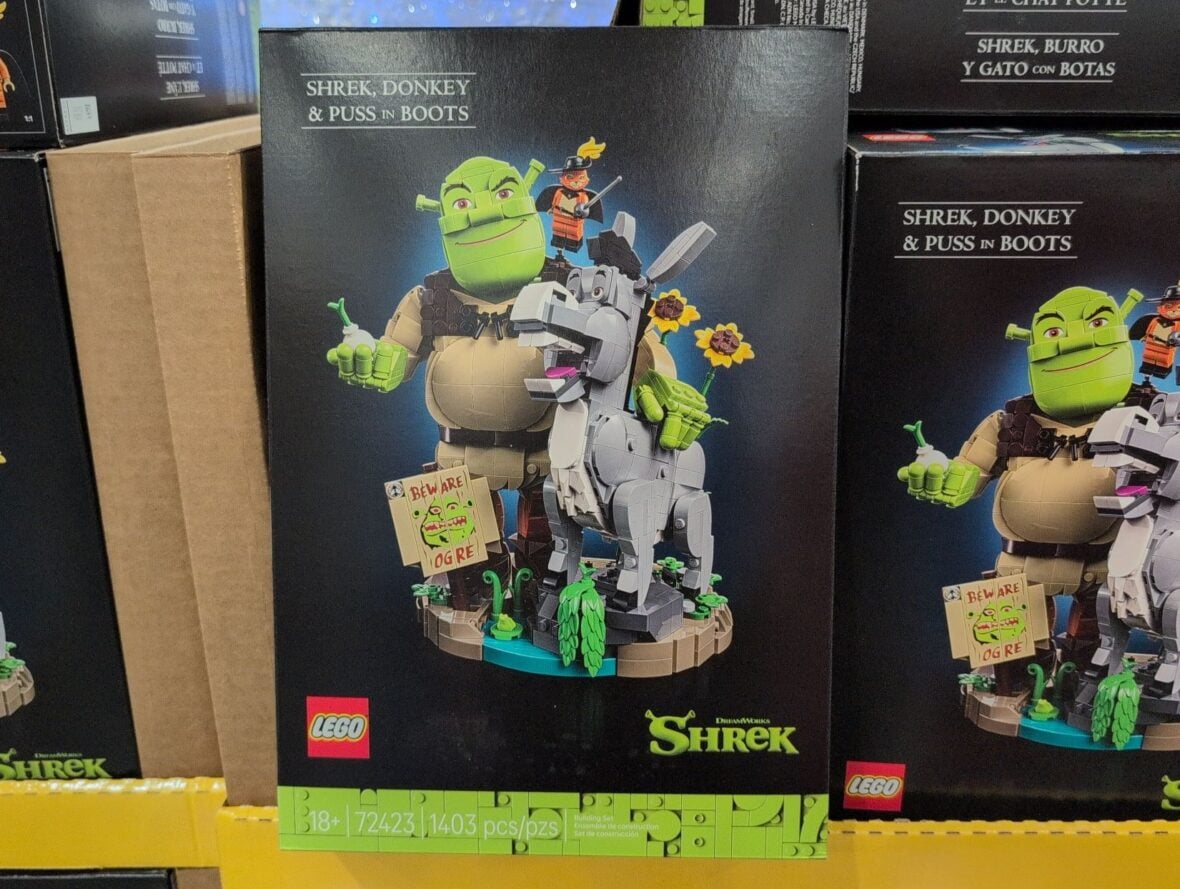 LEGO Shrek, Donkey & Puss in Boots at Costco
