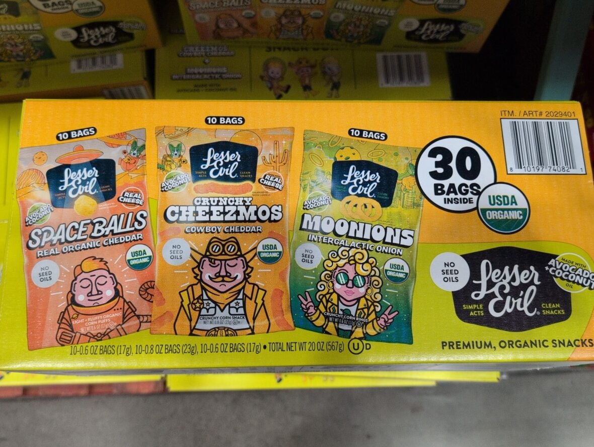 LesserEvil Organic Snack Box at Costco
