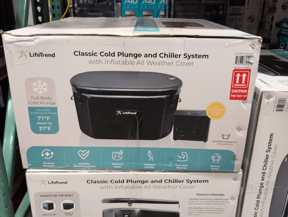 LifeTrend Classic Cold Plunge and Chiller System at Costco