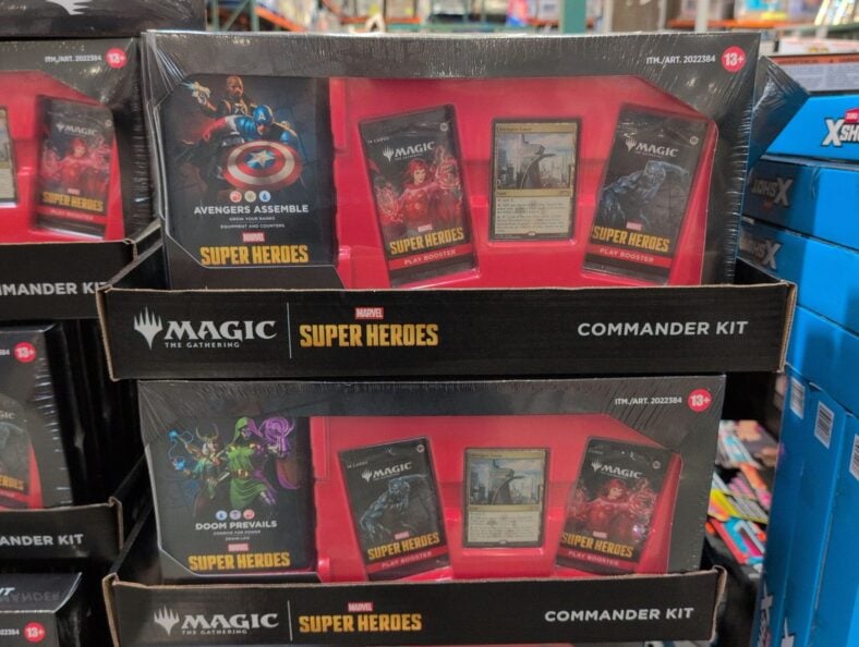 Magic: The Gathering Marvel Super Heroes Commander Kit at Costco