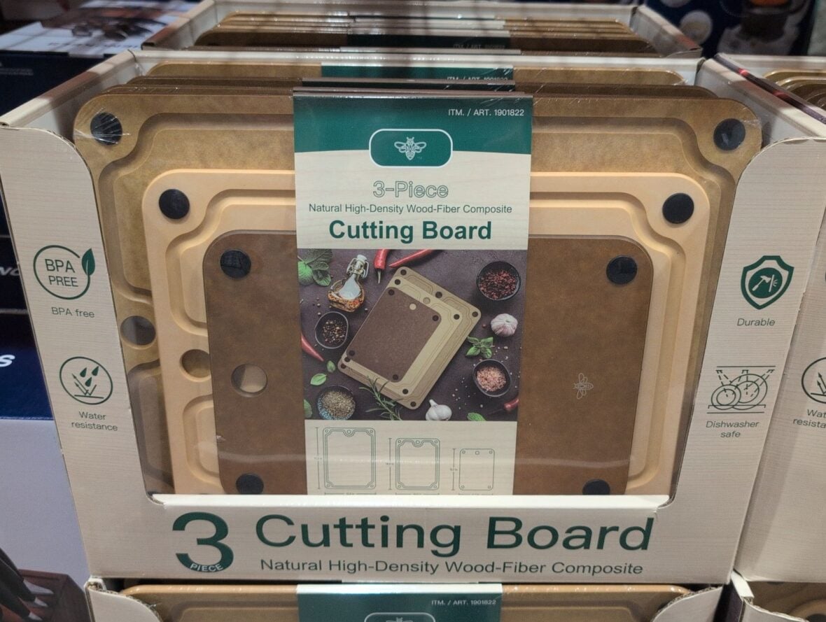 Miu 3-Piece Wood Fiber Cutting Board Set at Costco