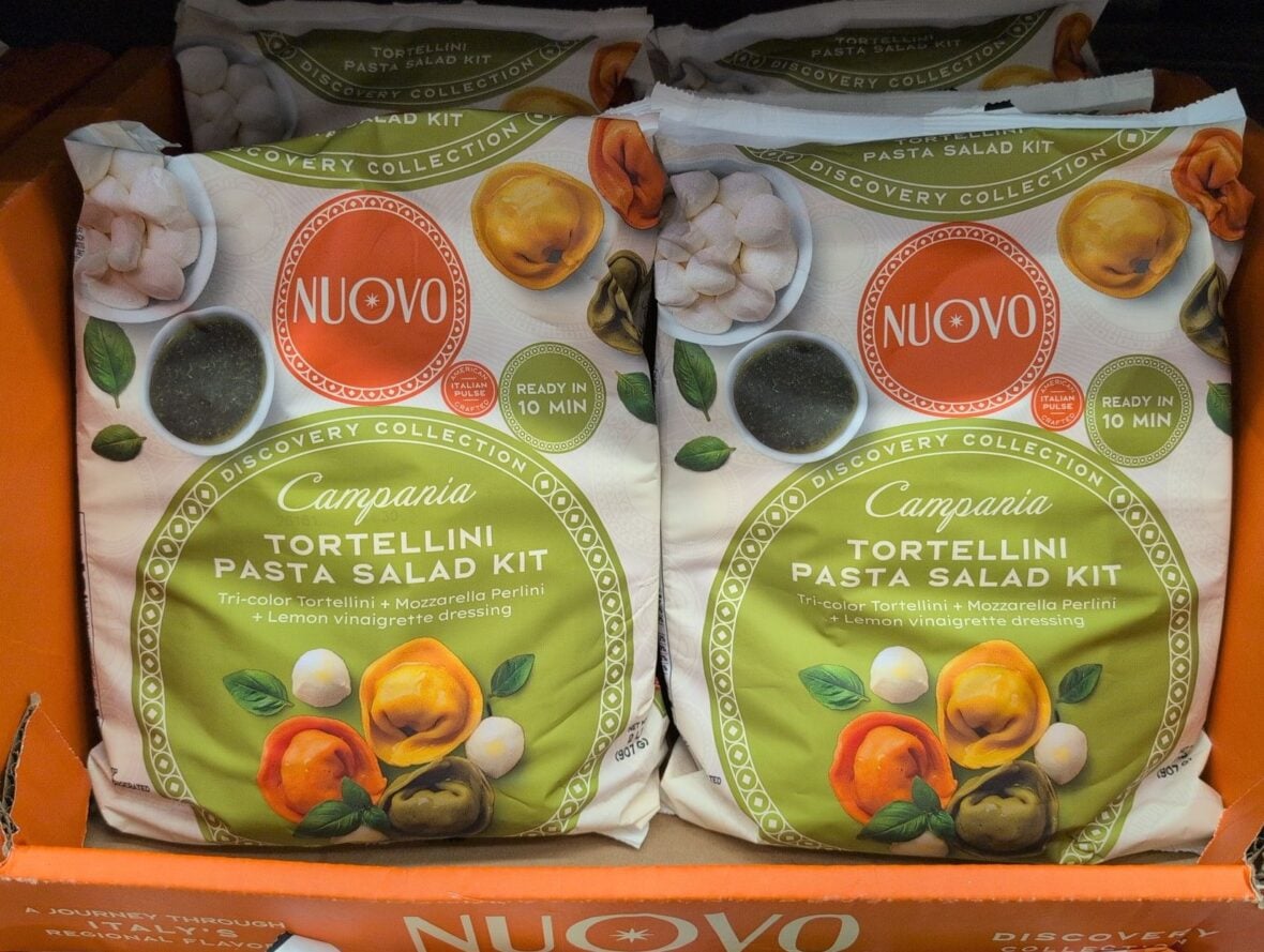 Nuovo Campania Tortellini Pasta Salad Kit at Costco