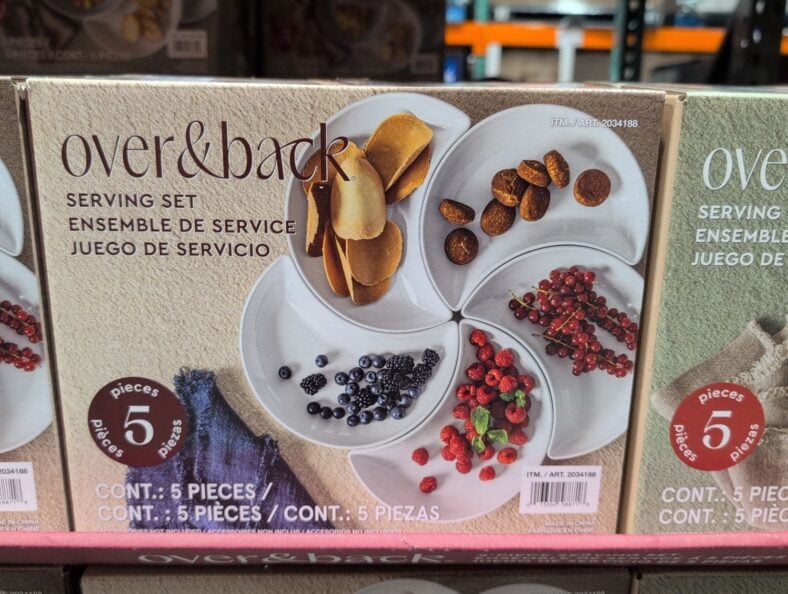Over & Back Swirl Bowl 5-Piece Set at Costco