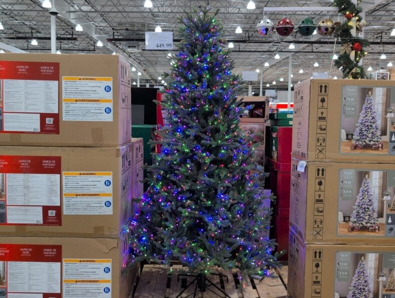 Radiant Micro LED with Twinkle Christmas Tree at Costco