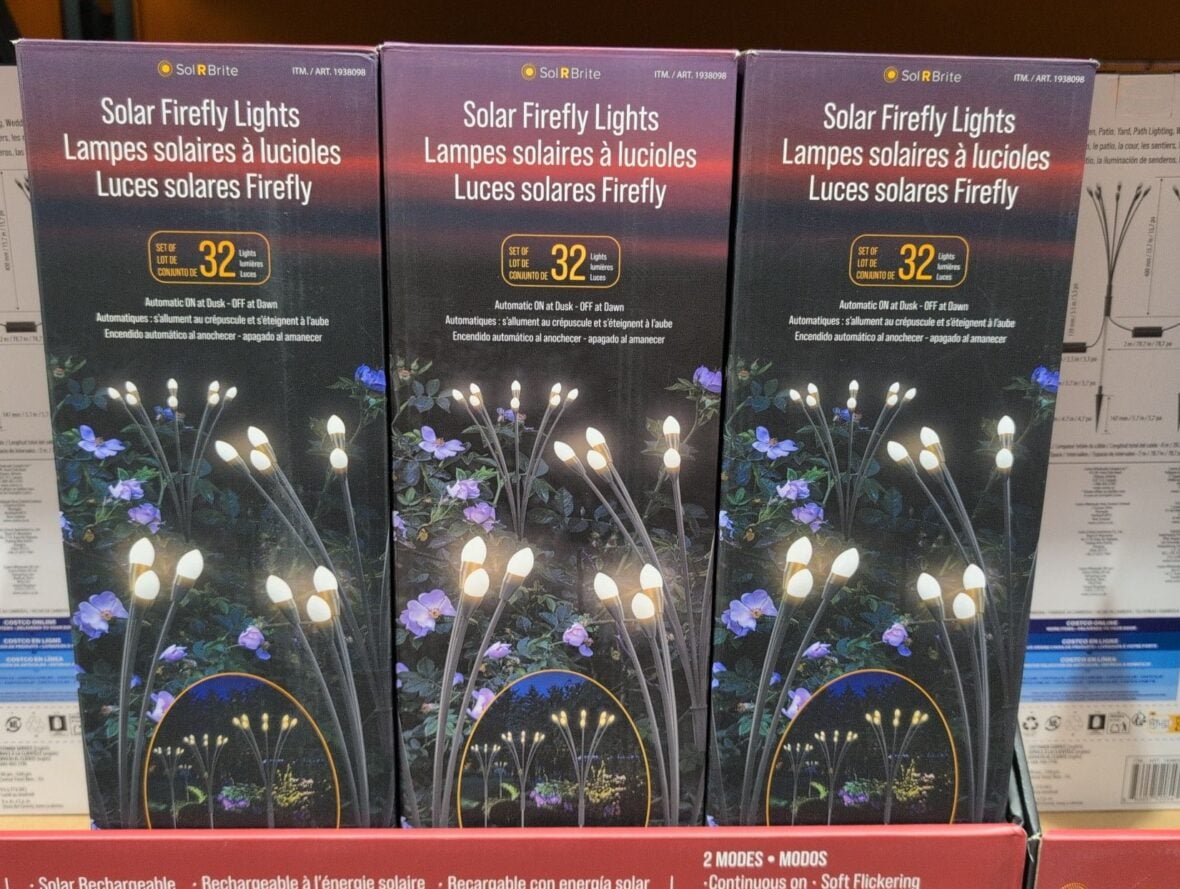 Sol R Brite Solar Firefly Lights at Costco