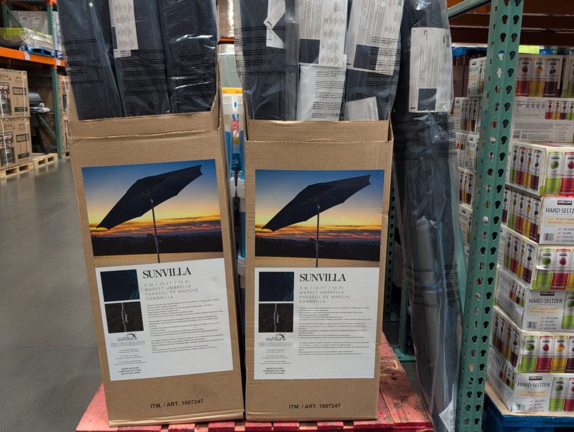 Sunvilla 10ft Market Umbrella at Costco