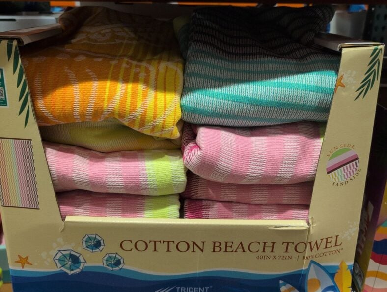 Trident Fouta Beach Towel at Costco