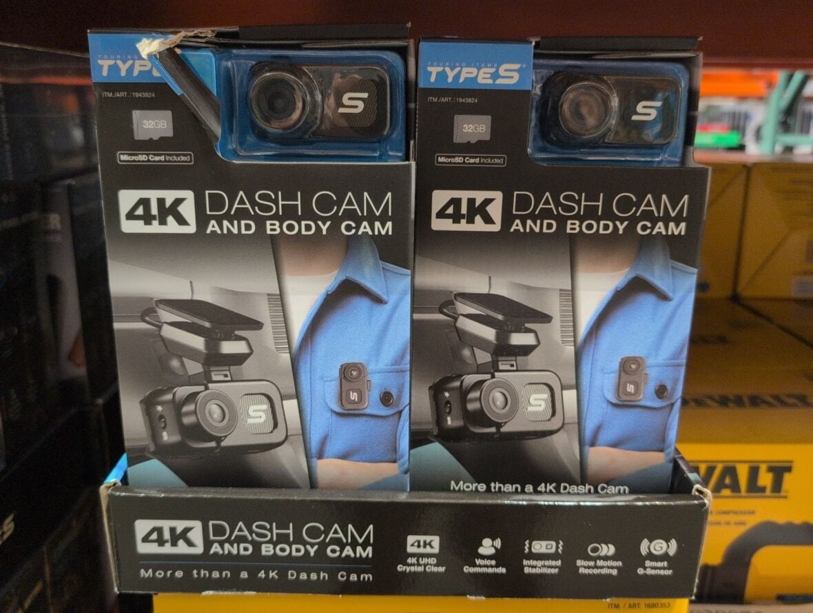 Type S 4K Dash Cam and Body Cam at Costco
