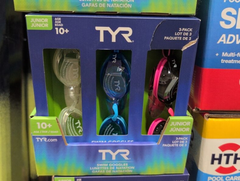 TYR Swim Goggles 3-Pack at Costco