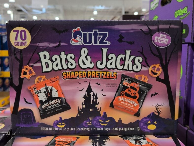 Utz Bats & Jacks Halloween Pretzels at Costco