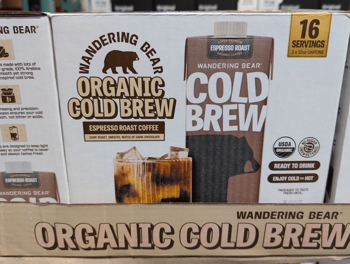 Wandering Bear Organic Cold Brew Espresso Roast at Costco
