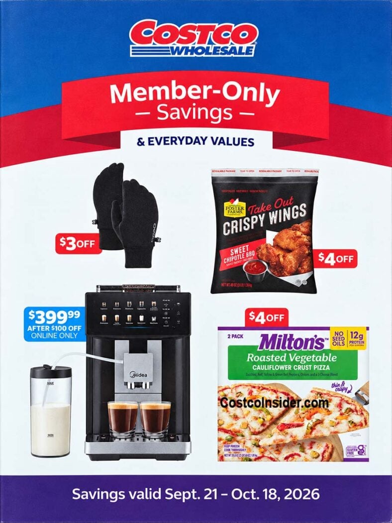 Costco October 2026 Coupon Book Cover image