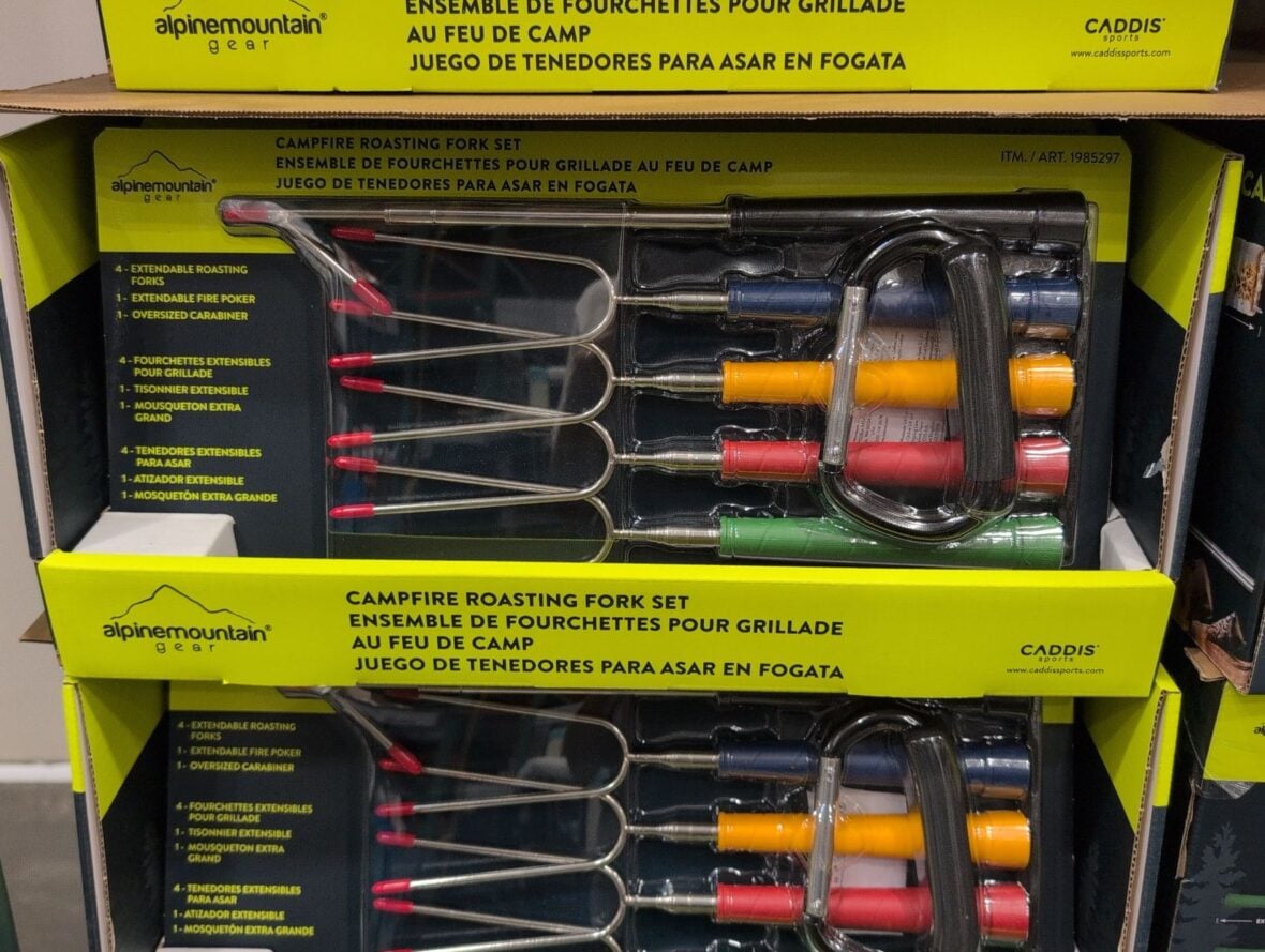 Caddis Campfire Kit Retractable Roasting Forks at Costco