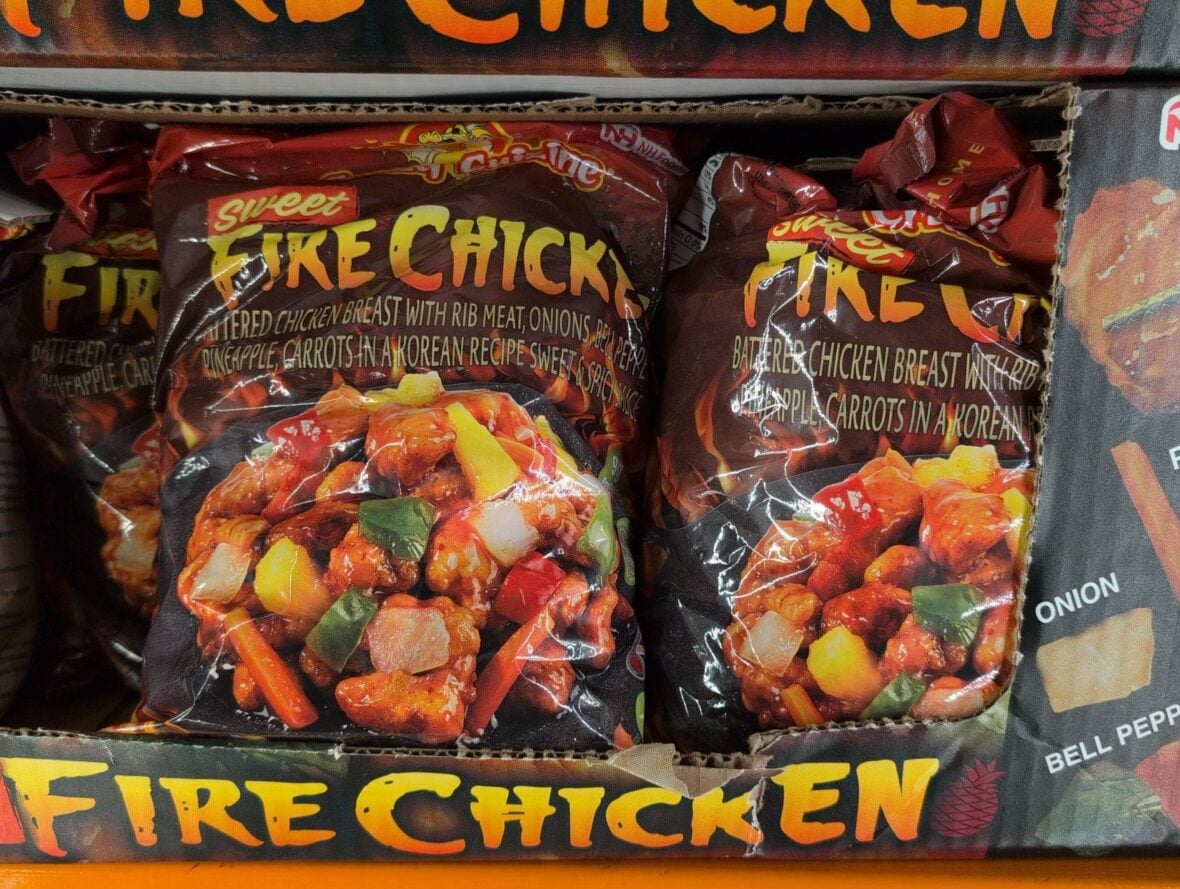 CJ CruChicken Sweet Fire Chicken at Costco